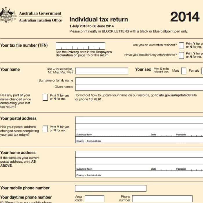 Ato Tax Rates for tax in Australia